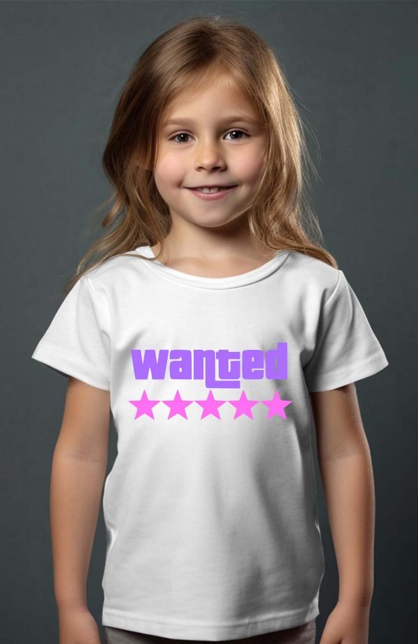 T-shirt Fille en Gros | Wanted Stars Grirl