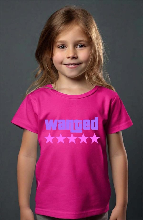 T-shirt Fille en Gros | Wanted Stars Grirl
