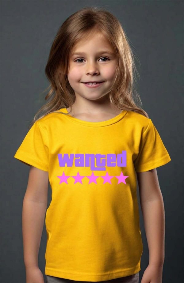 T-shirt Fille en Gros | Wanted Stars Grirl