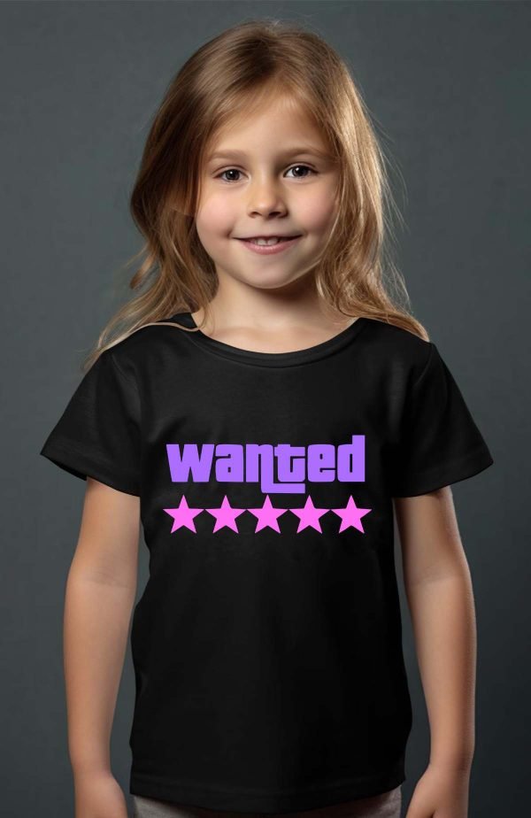 T-shirt Fille en Gros | Wanted Stars Grirl