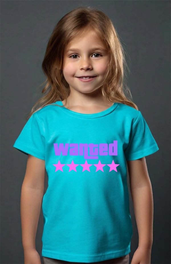 T-shirt Fille en Gros | Wanted Stars Grirl