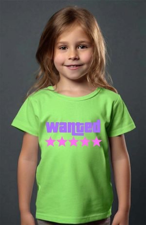 T-shirt Fille en Gros | Wanted Stars Grirl
