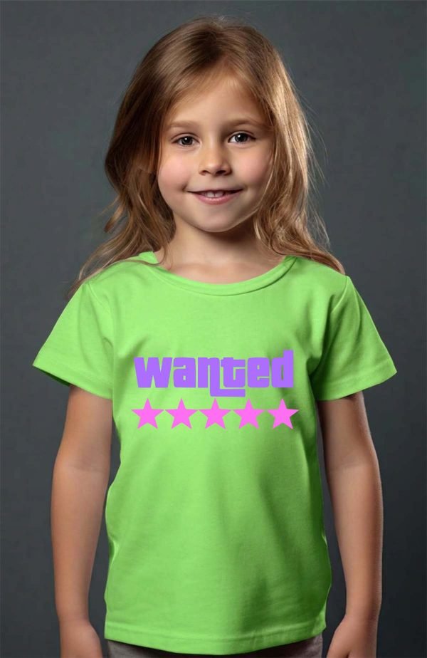 T-shirt Fille en Gros | Wanted Stars Grirl