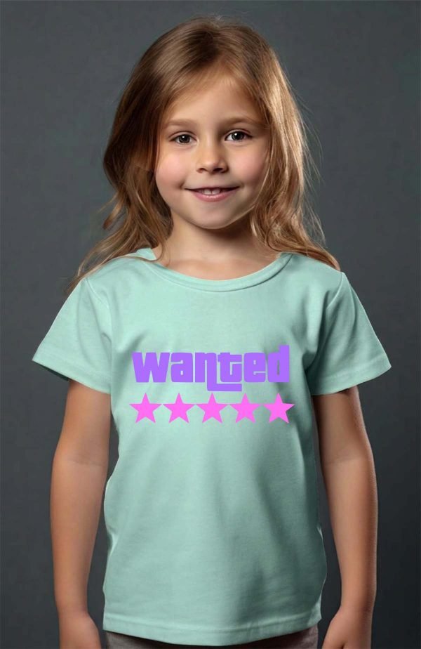T-shirt Fille en Gros | Wanted Stars Grirl