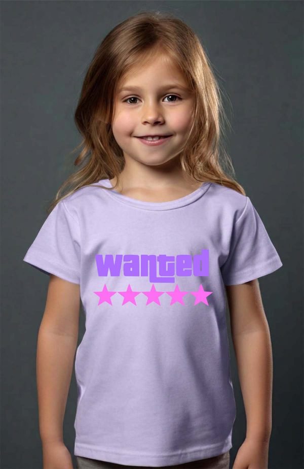 T-shirt Fille en Gros | Wanted Stars Grirl