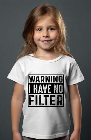T-shirt Fille en Gros | Warning Filter