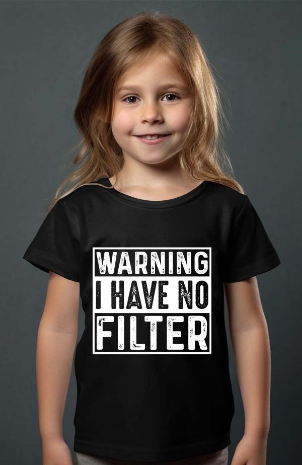 T-shirt Fille en Gros | Warning Filter