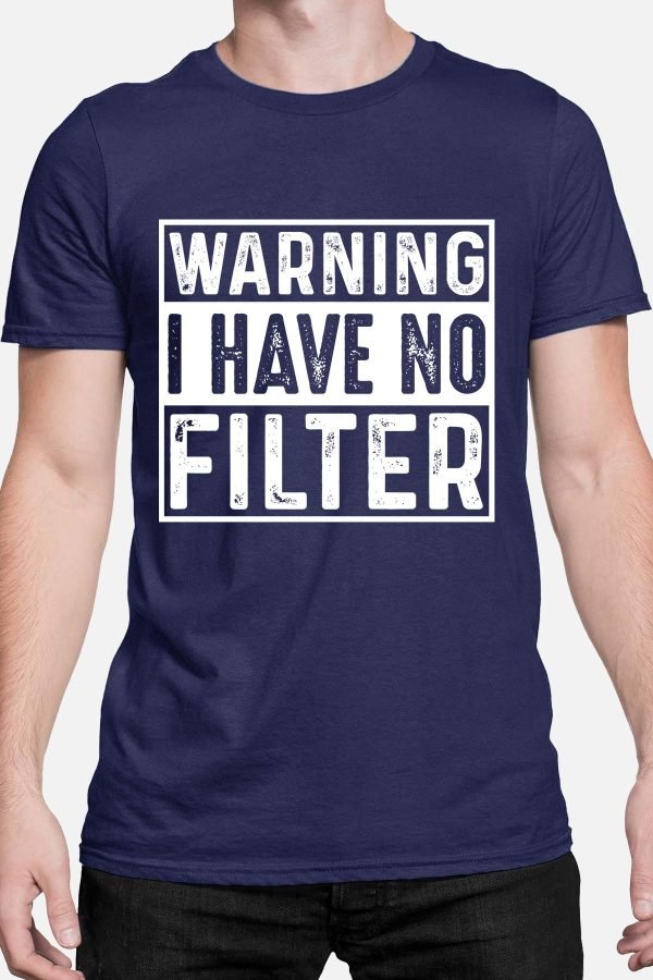 Warning Filter - Tshirt Homme