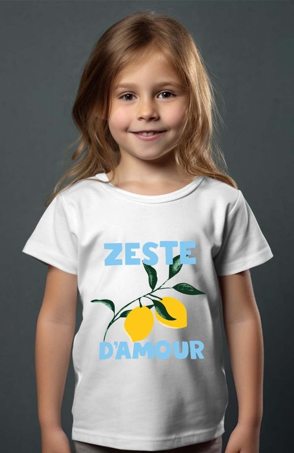 T-shirt Fille en Gros | Zeste d'amour