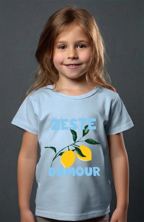 T-shirt Fille en Gros | Zeste d'amour