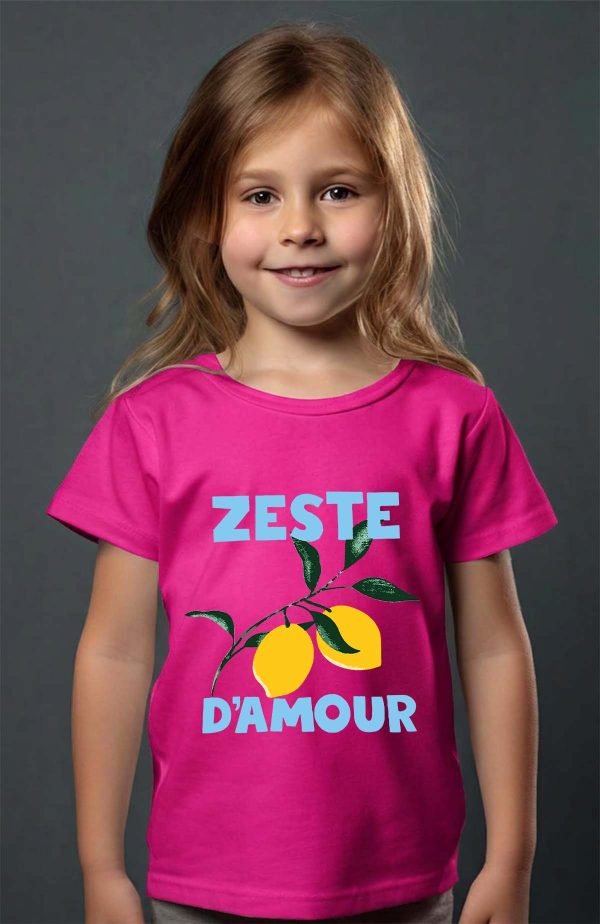 T-shirt Fille en Gros | Zeste d'amour