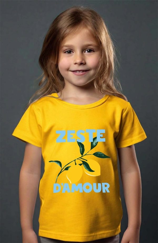 T-shirt Fille en Gros | Zeste d'amour