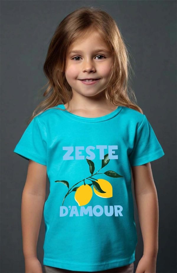 T-shirt Fille en Gros | Zeste d'amour