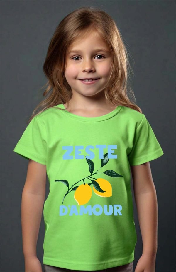 T-shirt Fille en Gros | Zeste d'amour