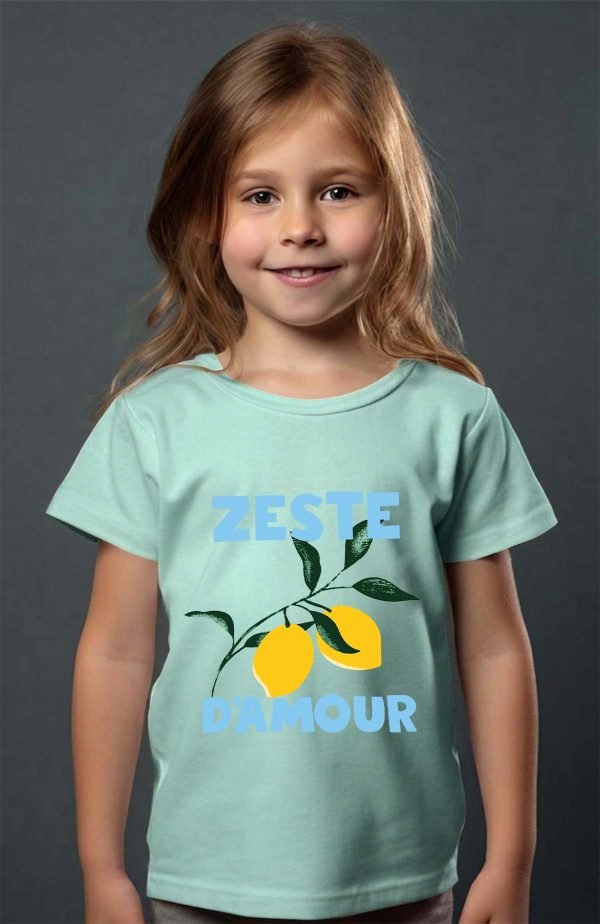 T-shirt Fille en Gros | Zeste d'amour