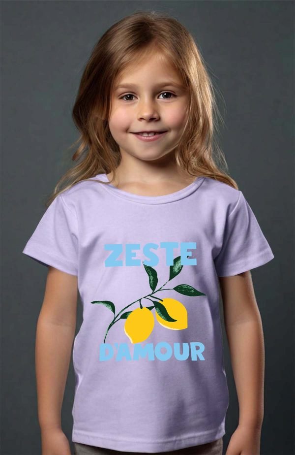 T-shirt Fille en Gros | Zeste d'amour