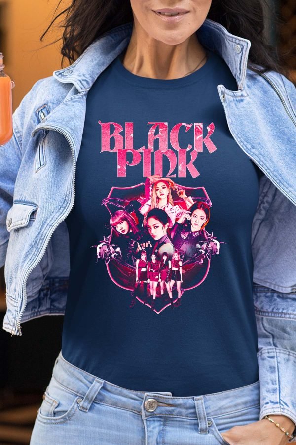 Black pinky - Tshirt Femme