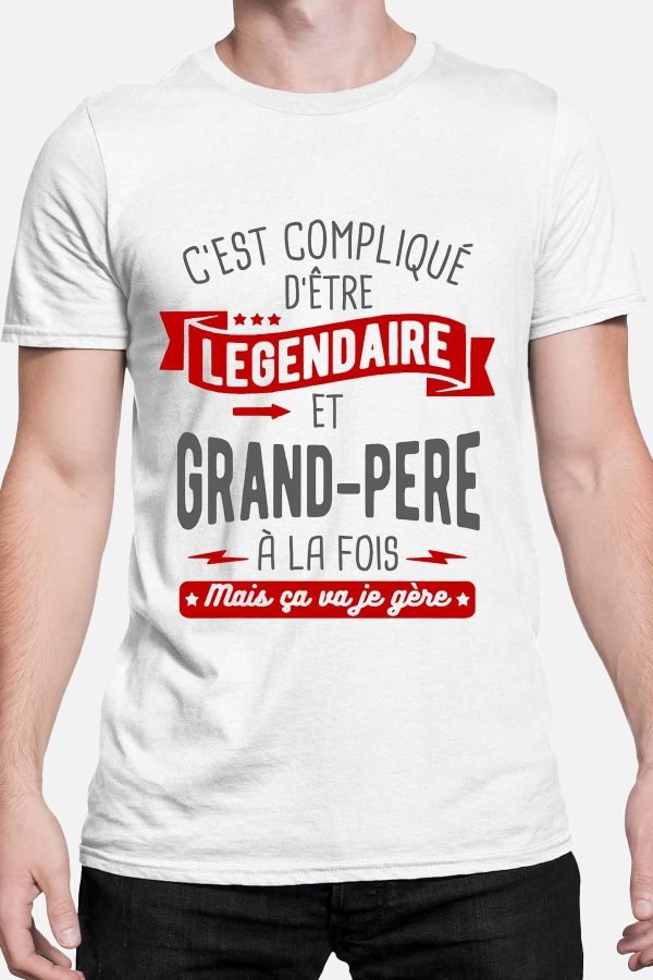 Compliqué grand père - Tshirt Homme