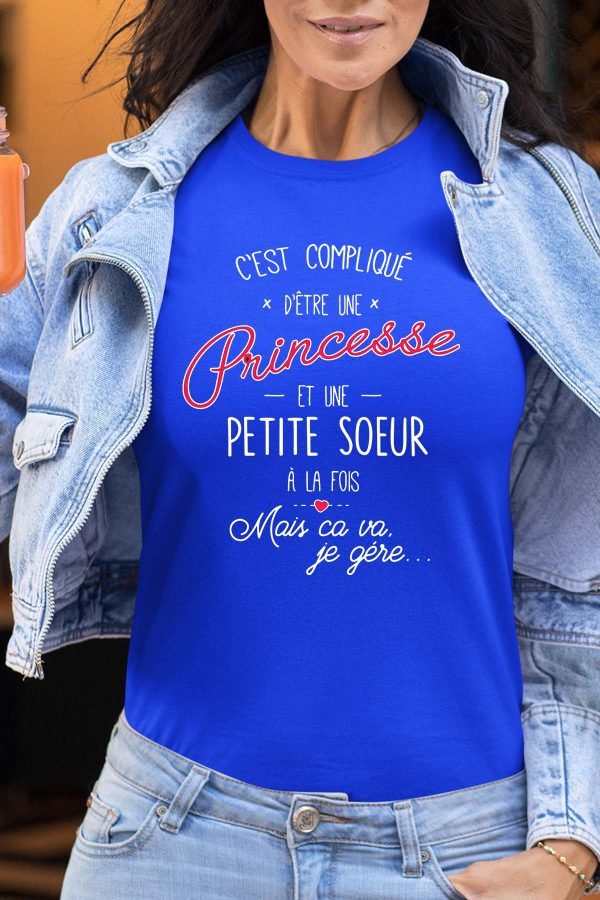 Compliqué princesse & petite soeur - Tshirt Femme