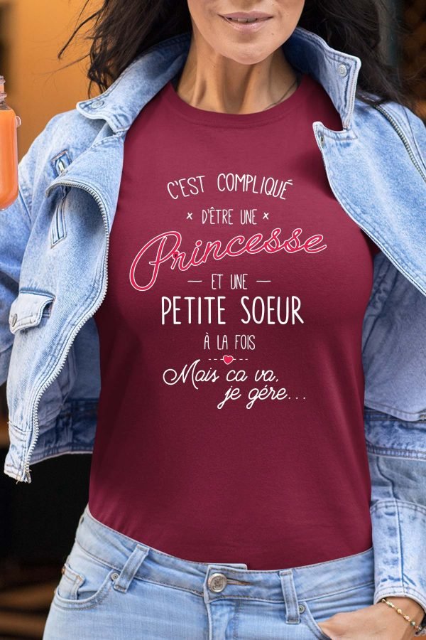 Compliqué princesse & petite soeur - Tshirt Femme