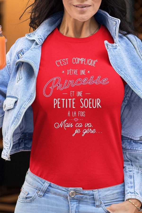 Compliqué princesse & petite soeur - Tshirt Femme