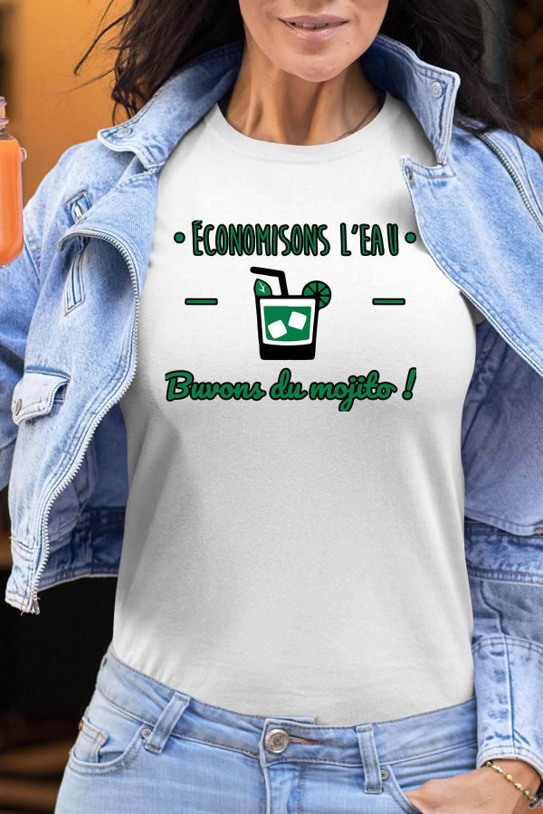 Economisons Mojito - Tshirt Femme
