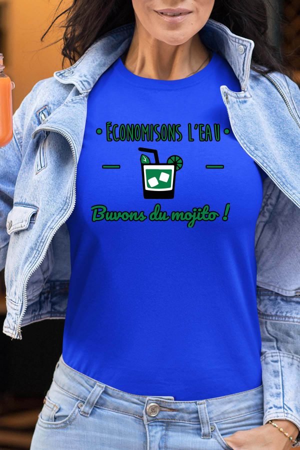 Economisons Mojito - Tshirt Femme