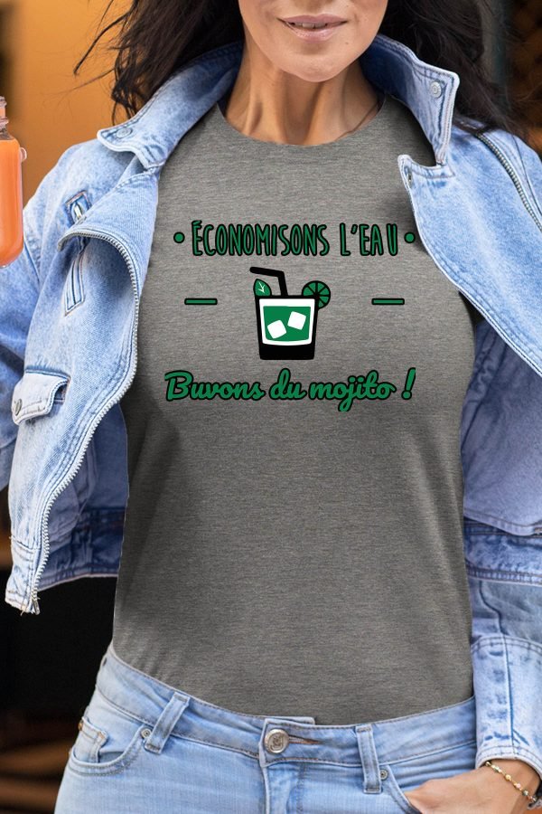 Economisons Mojito - Tshirt Femme