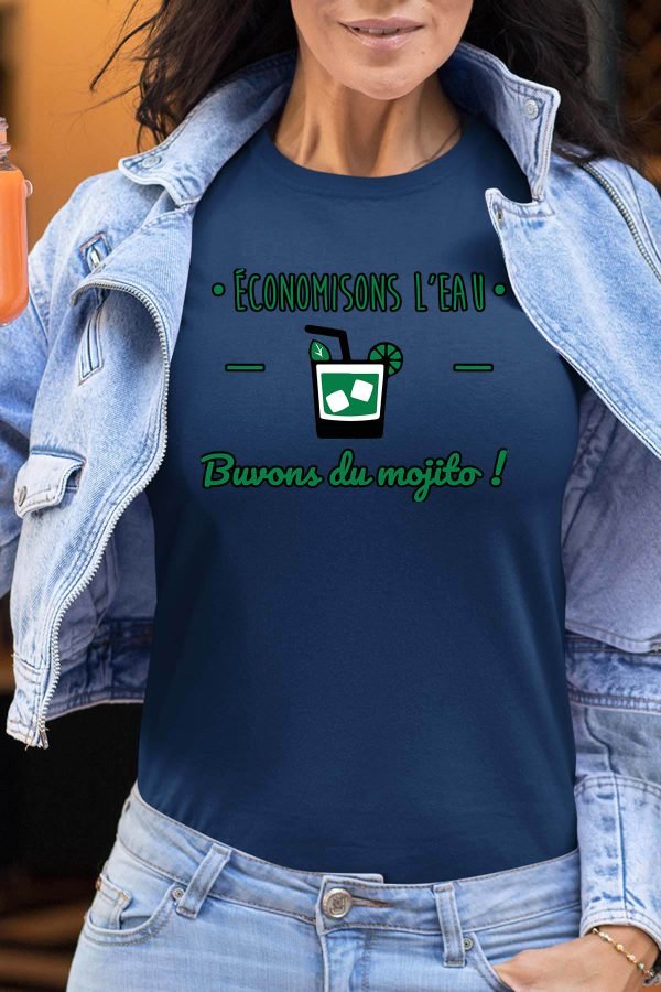 Economisons Mojito - Tshirt Femme