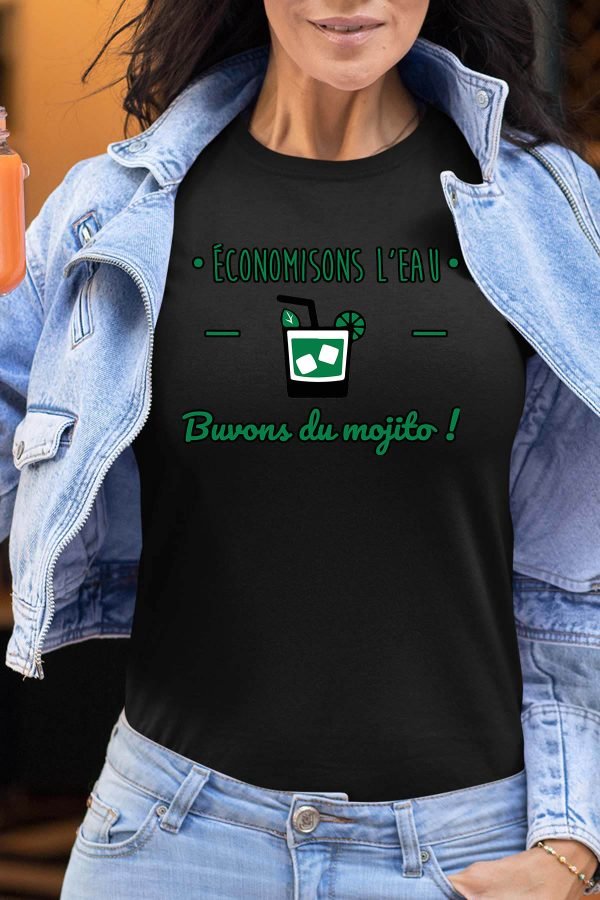 Economisons Mojito - Tshirt Femme