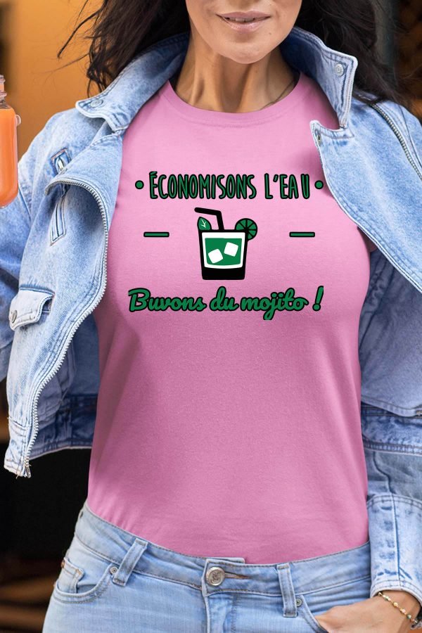 Economisons Mojito - Tshirt Femme