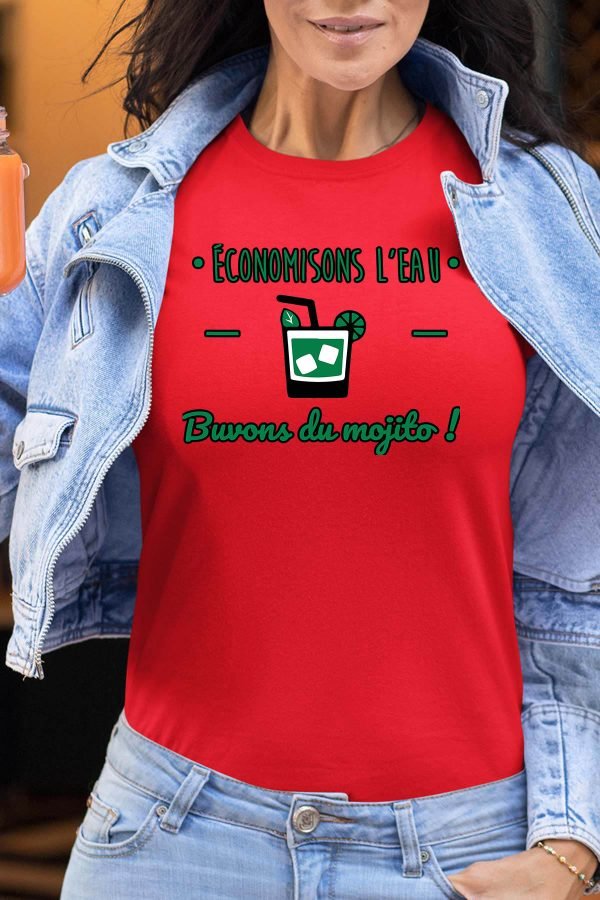 Economisons Mojito - Tshirt Femme
