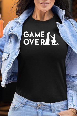 game over – Tshirt Femme – Noir