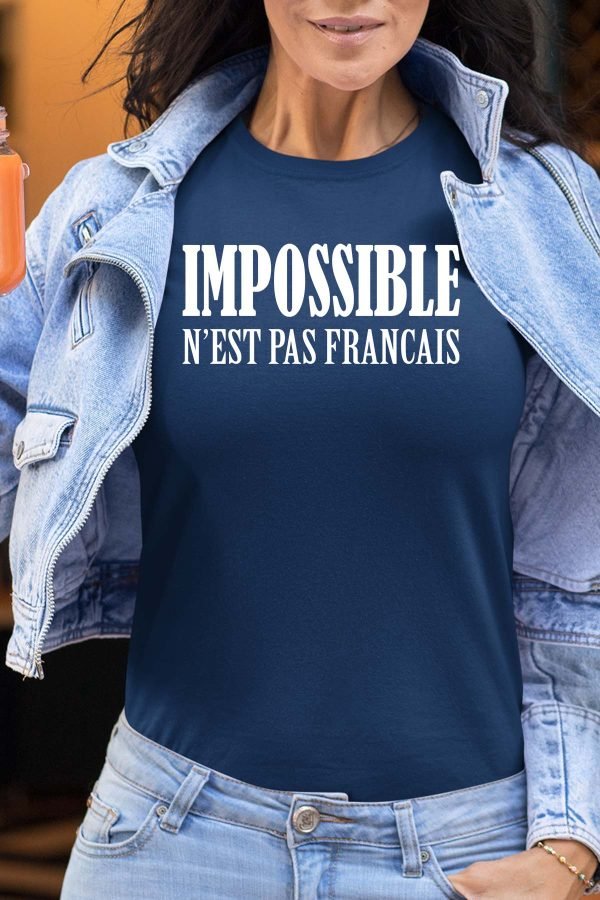 Impossible pas fr - Tshirt Femme