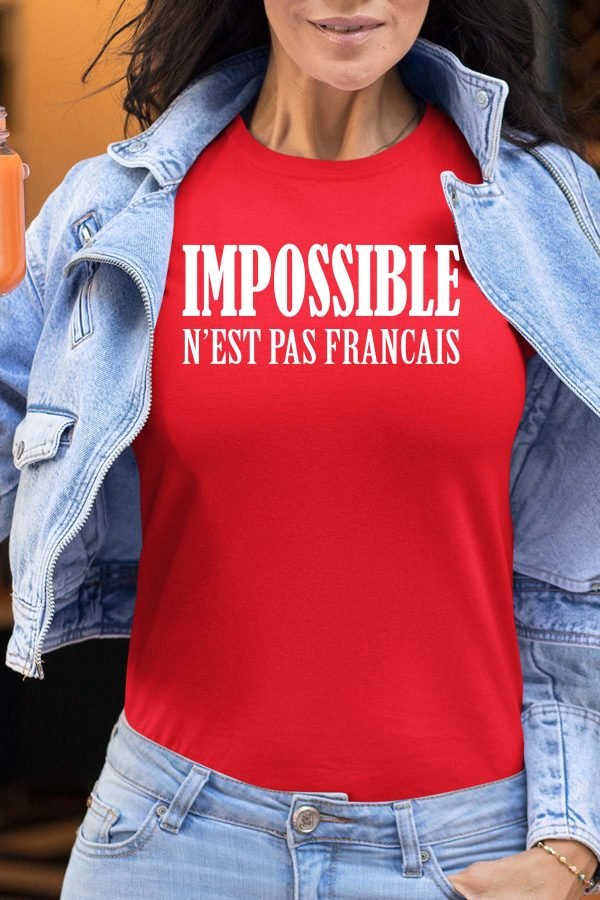 Impossible pas fr - Tshirt Femme