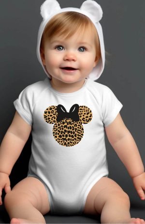 Body Bébé en Gros | Leopard Noeud