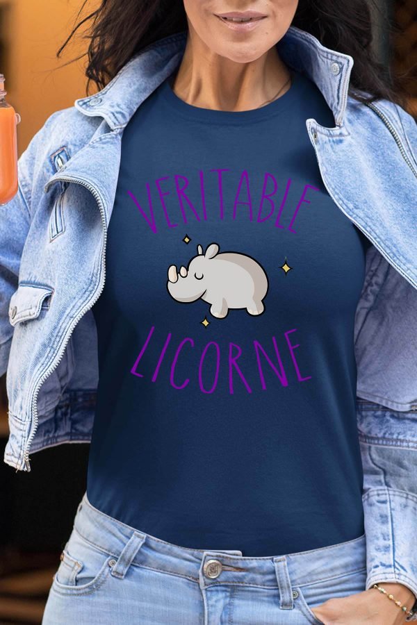 Licorne hippo - Tshirt Femme