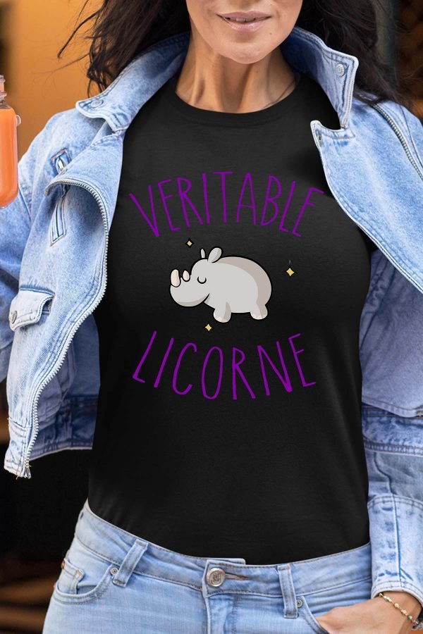 Licorne hippo - Tshirt Femme