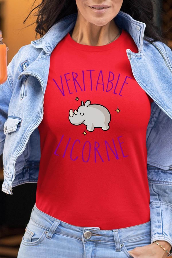 Licorne hippo - Tshirt Femme