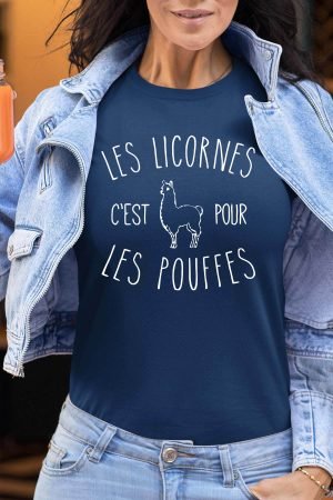 Licornes pouffes - Tshirt Femme