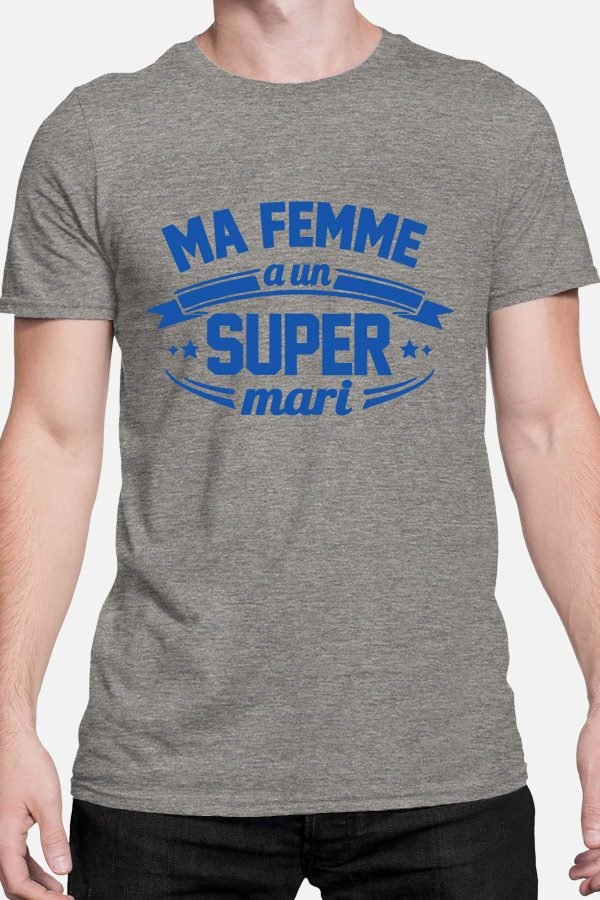 Ma femme super mari - Tshirt Homme