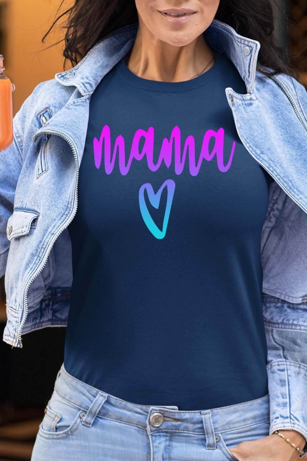 T-shirt Femme en Gros | Mama coeur