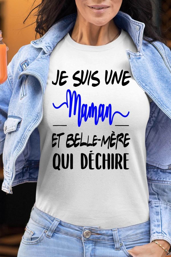 T-shirt Femme en Gros | Maman belle mere