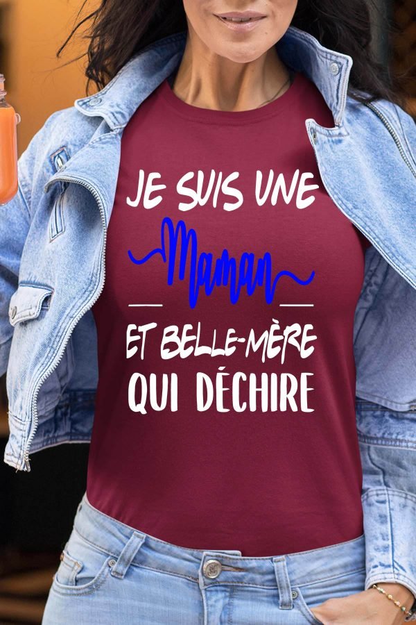 T-shirt Femme en Gros | Maman belle mere