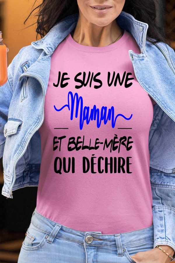 T-shirt Femme en Gros | Maman belle mere