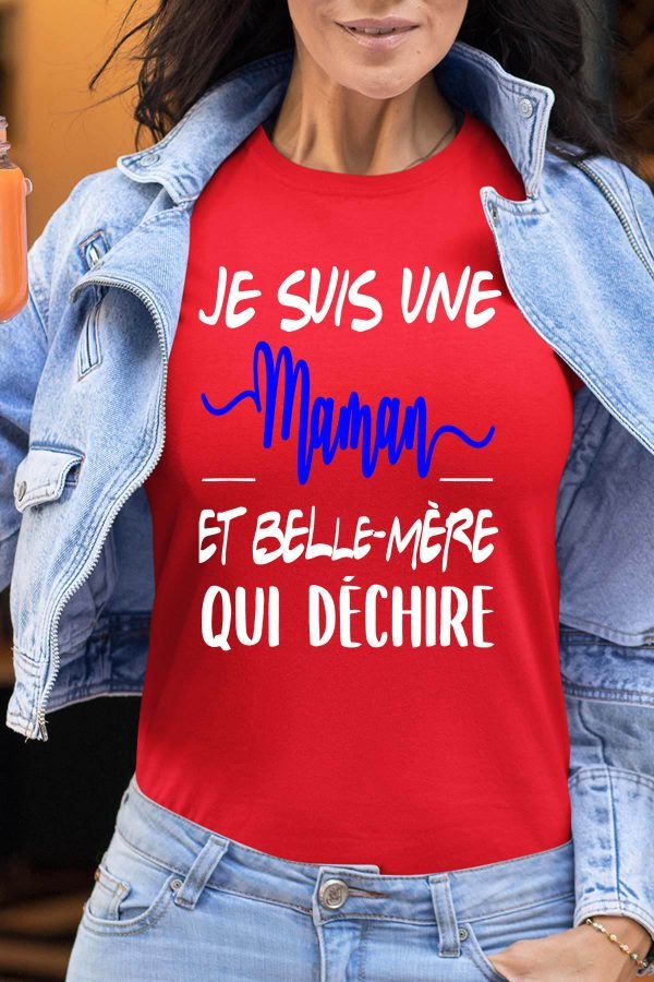 T-shirt Femme en Gros | Maman belle mere