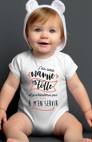 Body Bébé en Gros | Mamie Folle Servir