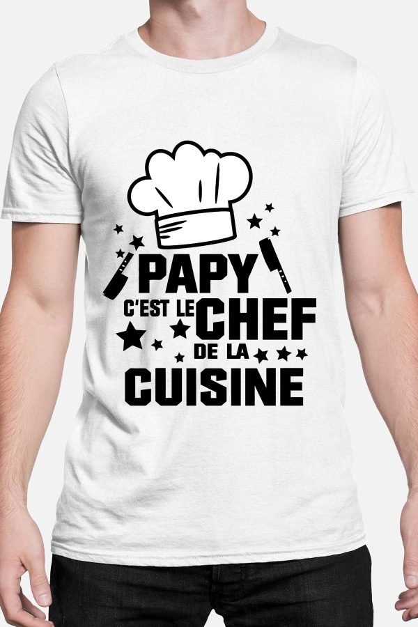 Papy chef cuisine - Tshirt Homme
