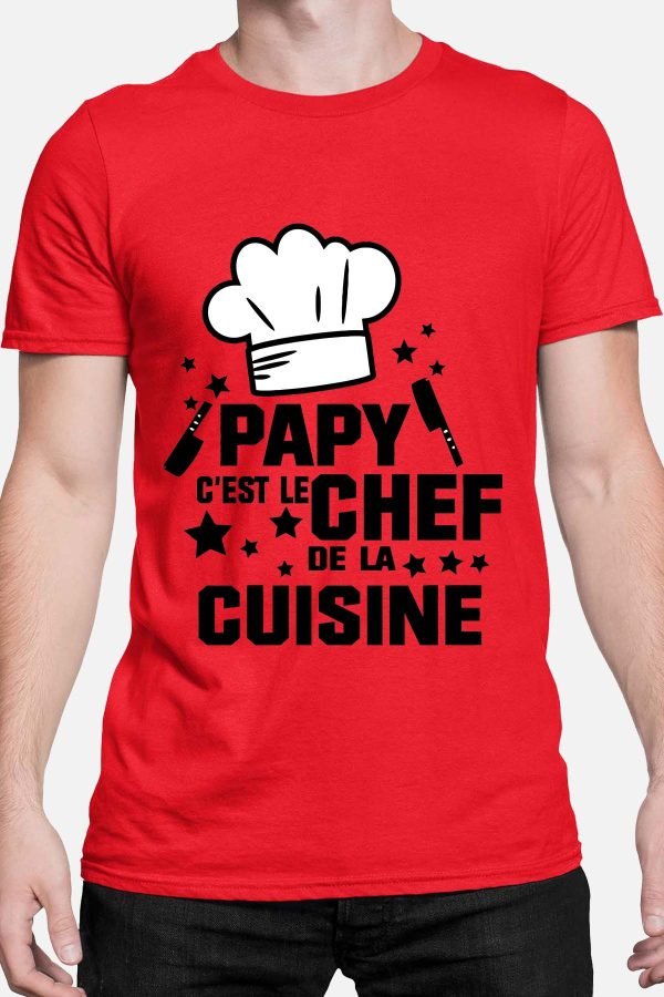 Papy chef cuisine - Tshirt Homme