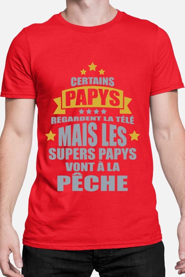 Papy pêche - Tshirt Homme